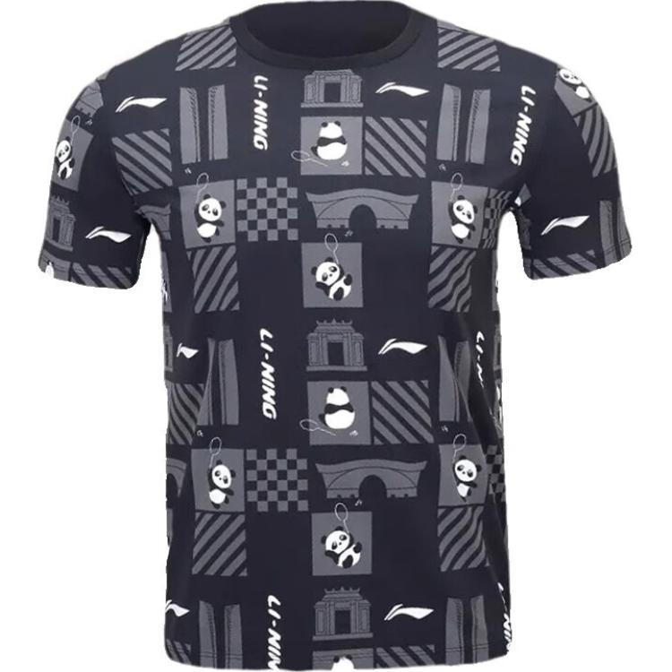 

Футболка унисекс черная LINING