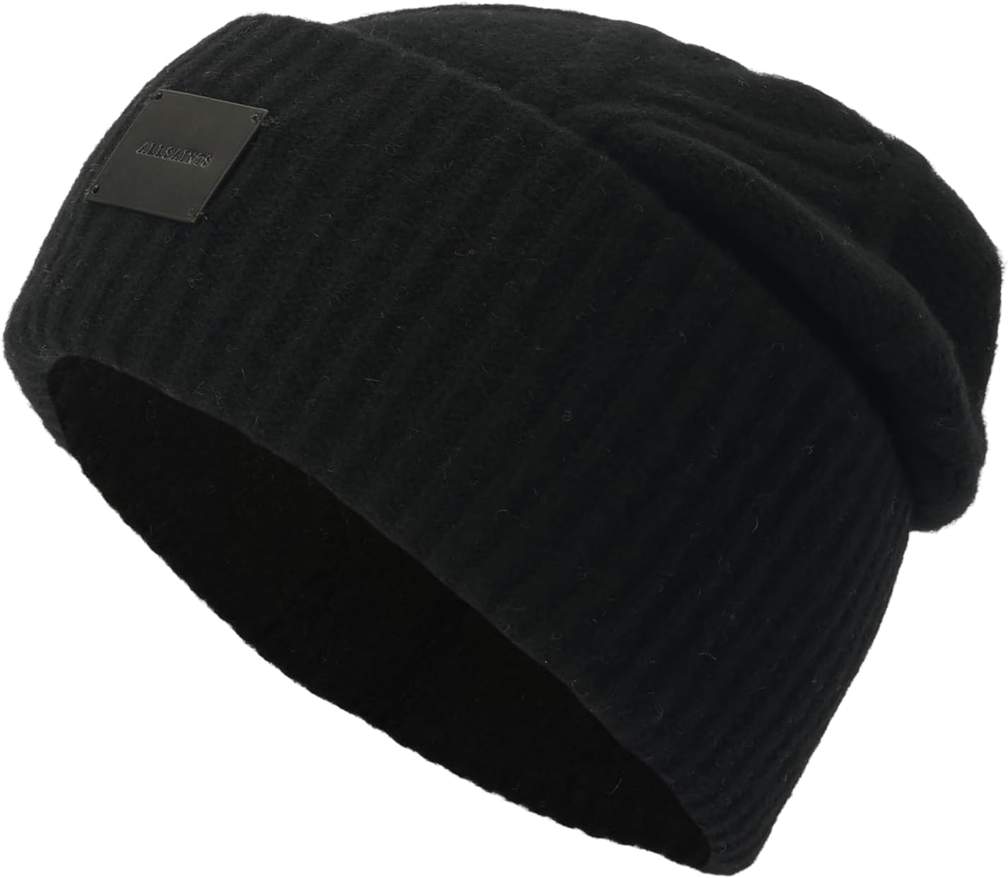 

Женская шерстяная шапка AllSaints с начесом, Black