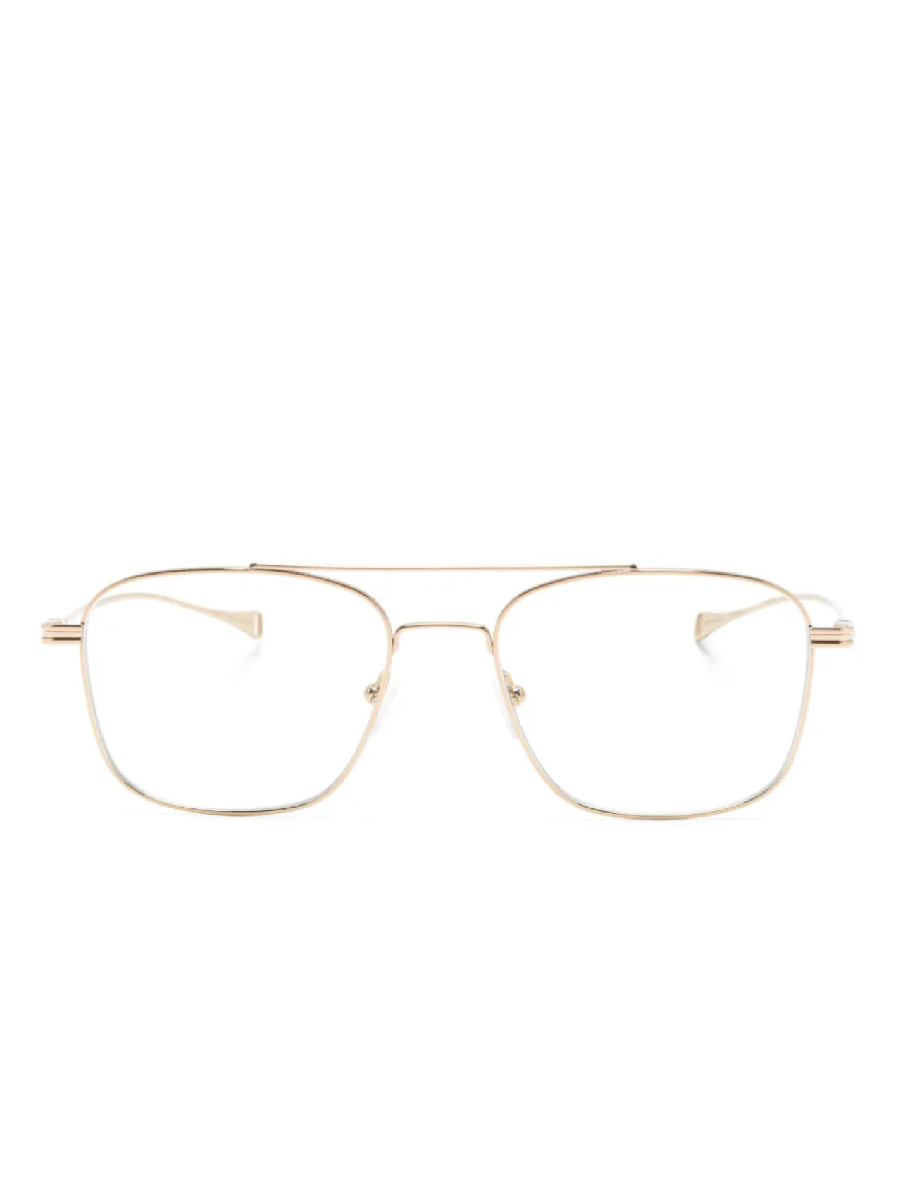 

Dita Eyewear очки в квадратной оправе, золотой