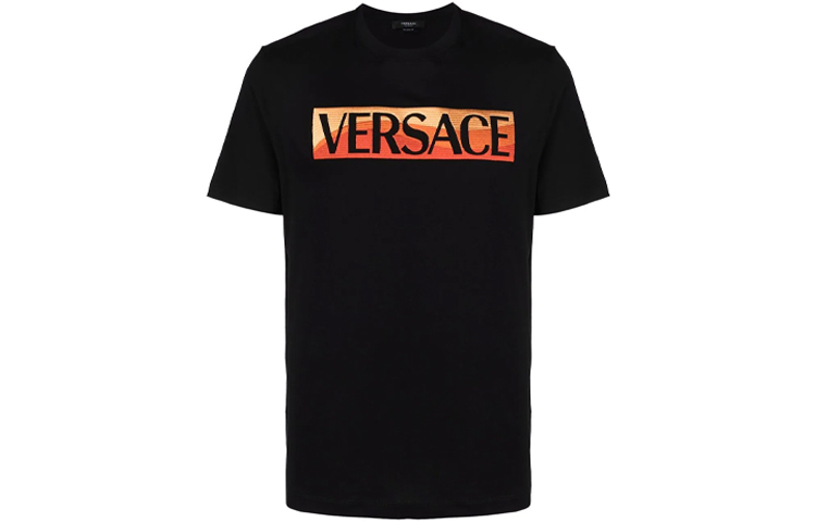 

Футболка мужская черная VERSACE