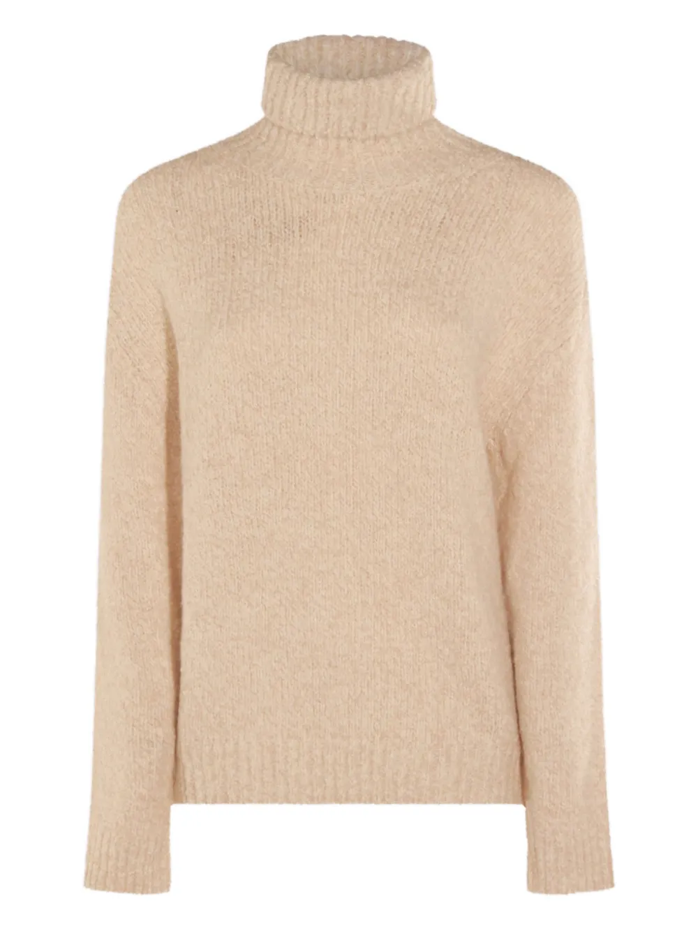 

Свитер с высоким воротником из шерстяной смеси Eleventy, нейтральный