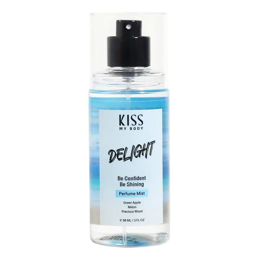 

Kiss My Body Парфюмированный туман Delight 88 мл. น้ำหอม สเปรย์น้ำหอม, Blue