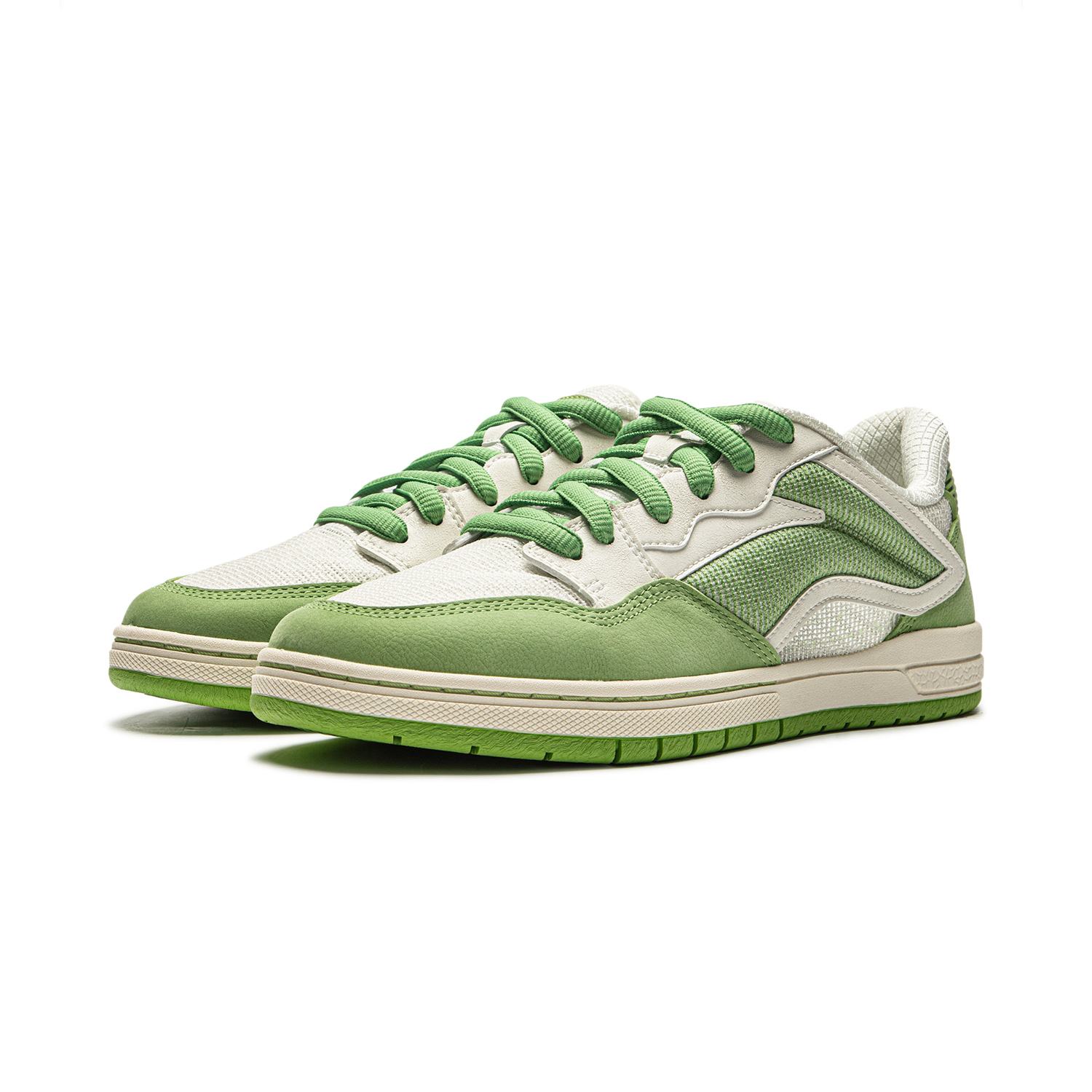 

Кроссовки LiNing Skateboarding Shoes Men Low-top Green