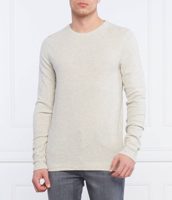 

Свитер Boss Orange Tempest Slim Fit, желтый