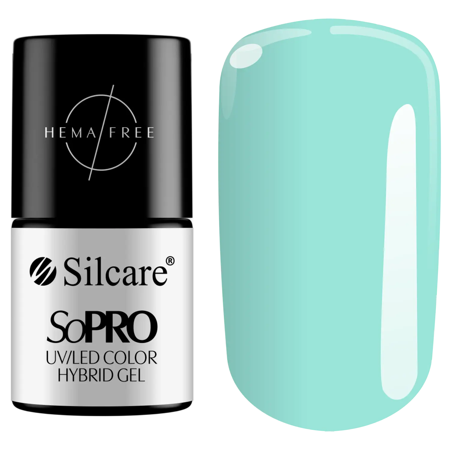 

Гибридный лак для ногтей 027 Silcare Sopro Rich Color, 7 гр