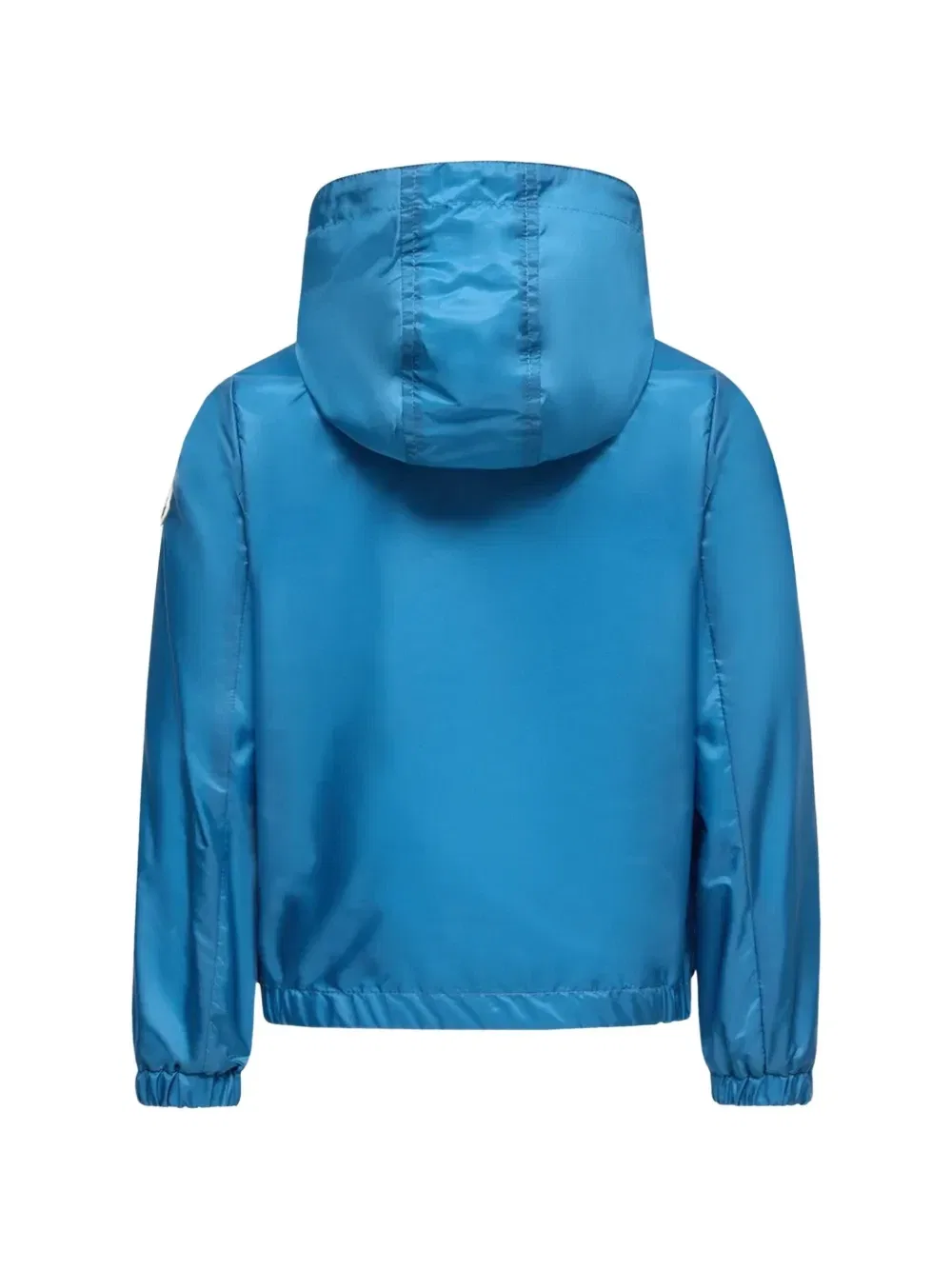 Куртка Urville с капюшоном и молнией Moncler Enfant, синий — фото 2