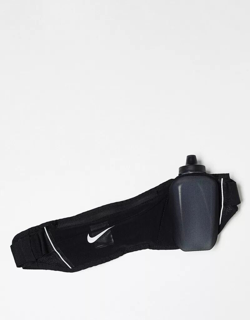 

Черная поясная сумка Nike Running Flex Stride с бутылкой для воды емкостью 12 унций, Черный, Черная поясная сумка Nike Running Flex Stride с бутылкой для воды емкостью 12 унций