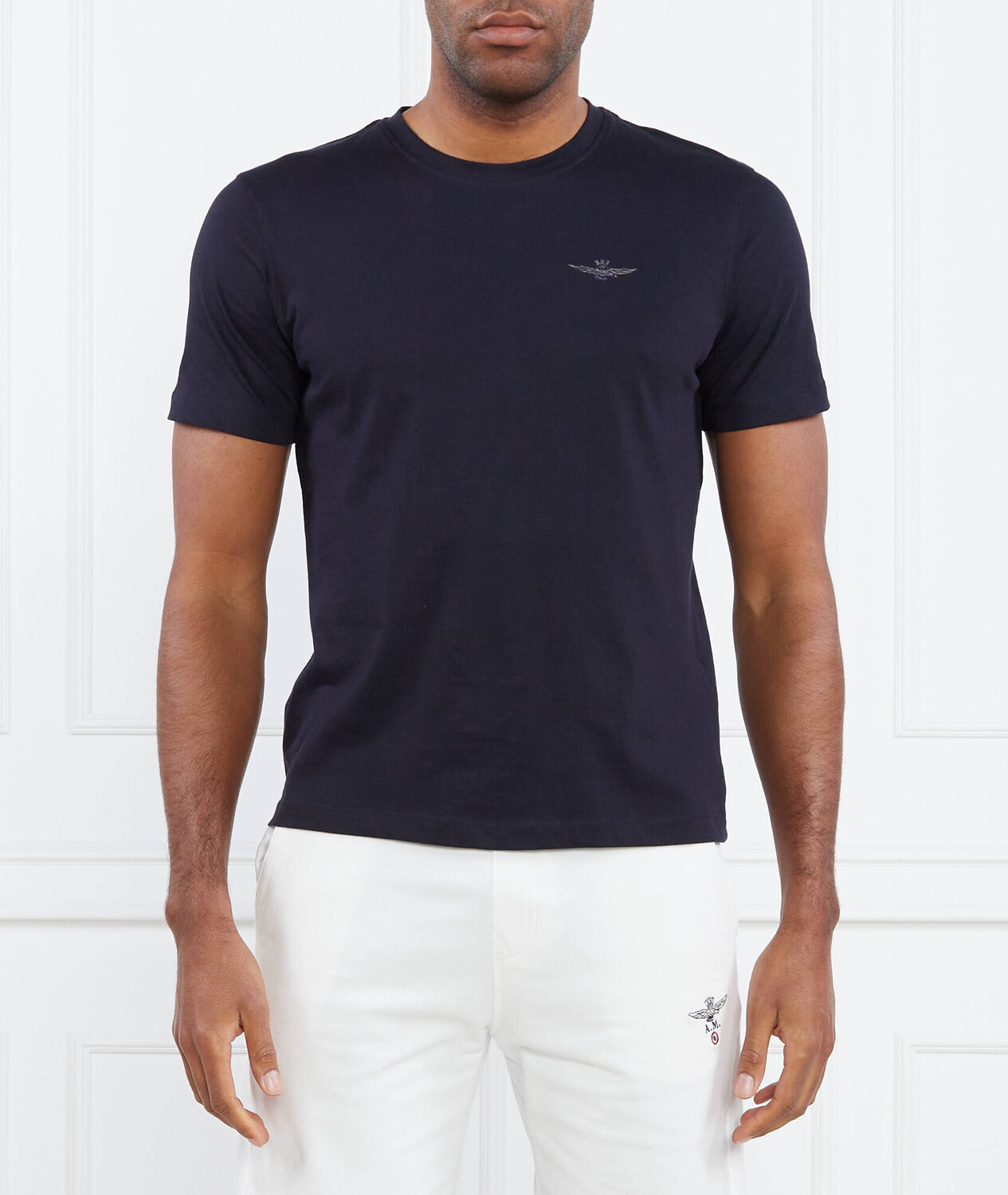 

Футболка Aeronautica Militare M.C. Comfort fit, темно-синий