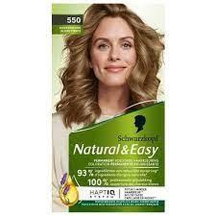 

Цвет волос - 550 Сатиновый темно-русый Natural & Easy