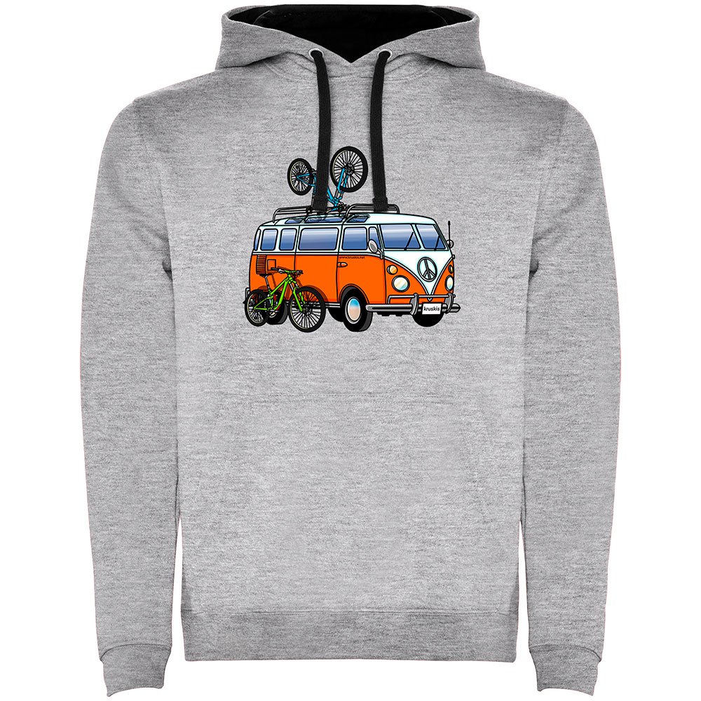 

Худи Kruskis Hippie Van MTB Two-Colour, серый