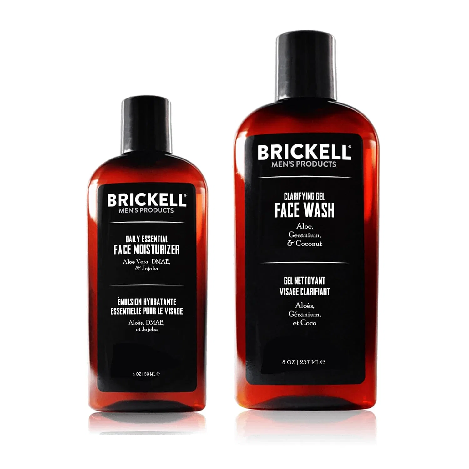Мужской набор для ухода за лицом «Daily Essential Face Care Routine I» от Brickell Brickell Men'S Products