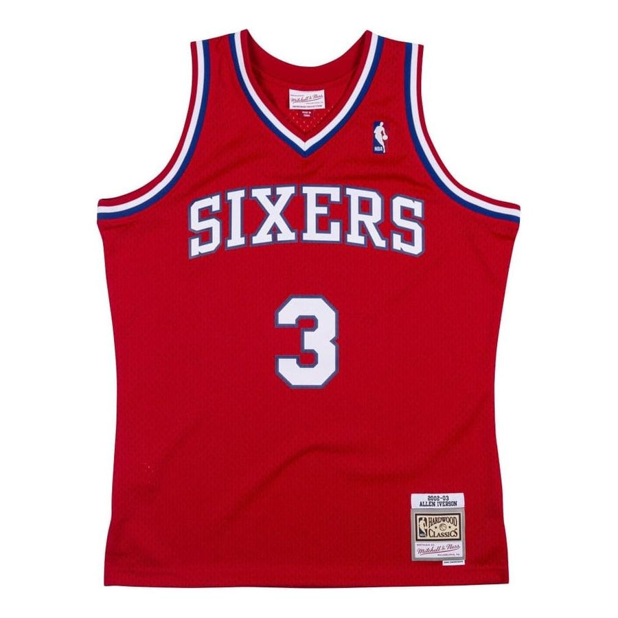 

Джерси Mitchell & Ness x NBA Philadelphia 76ers2002-03 Swingman Jersey 'Allen Iverson', красный