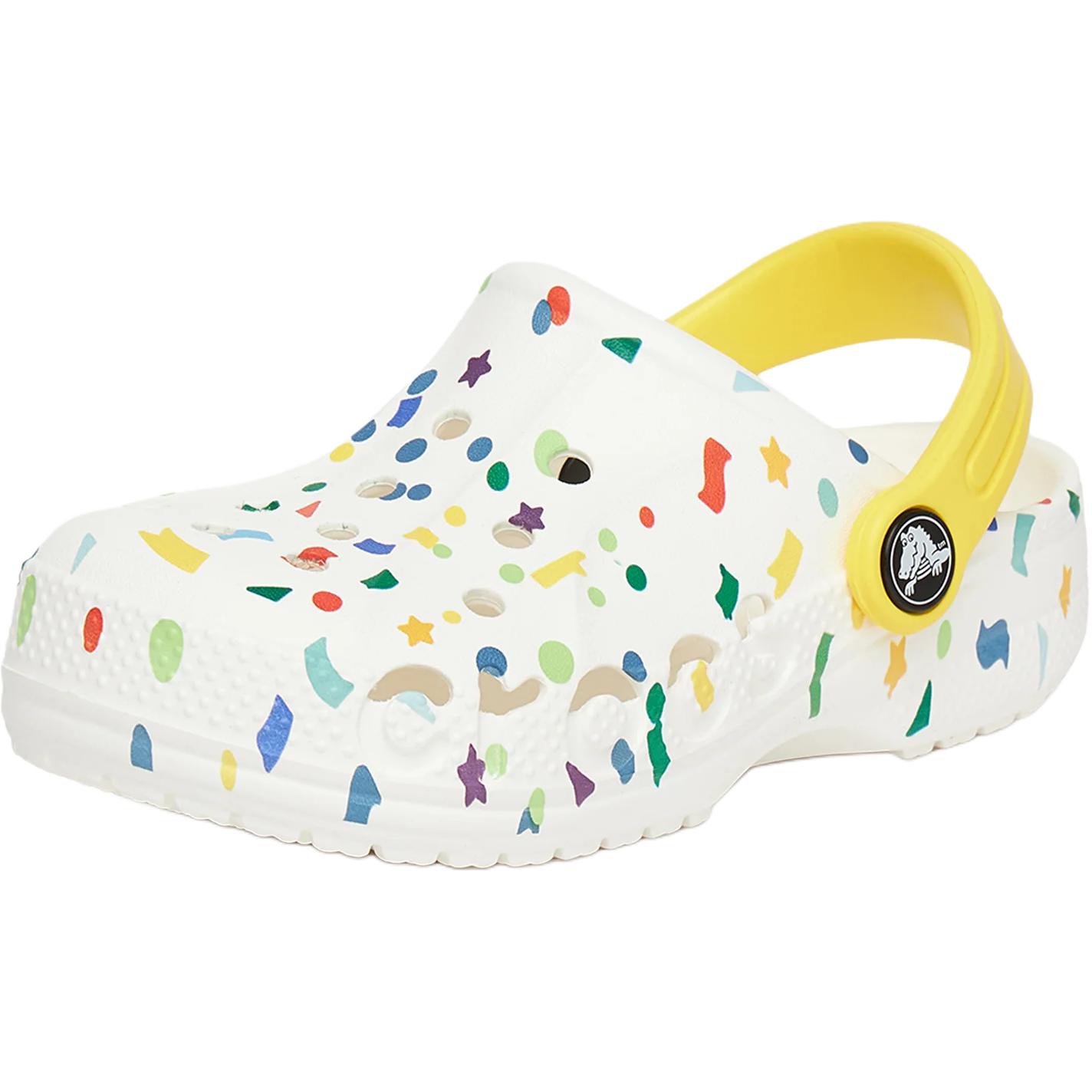 

Детские сандалии Baya Anti Slip с износостойким низким верхом Crocs, белый