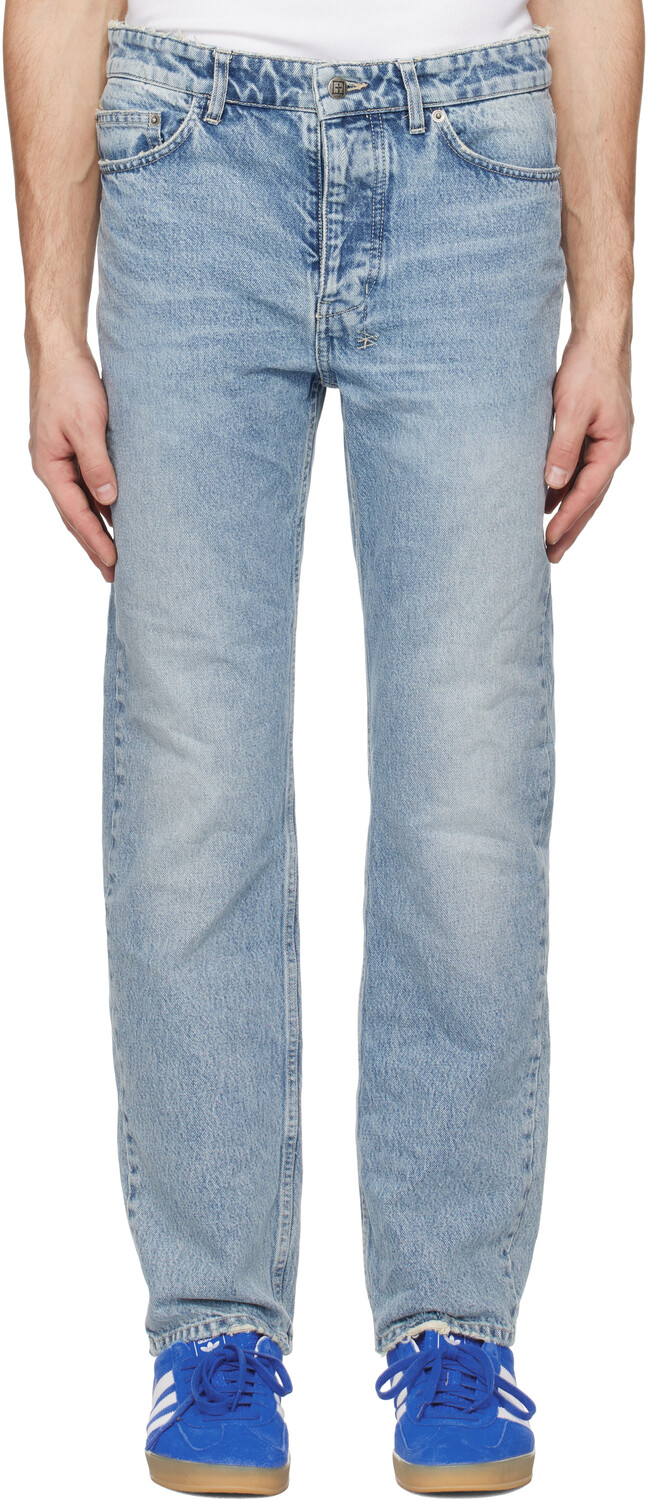 

Джинсы цвета шампанского Blue Hazlow Ksubi