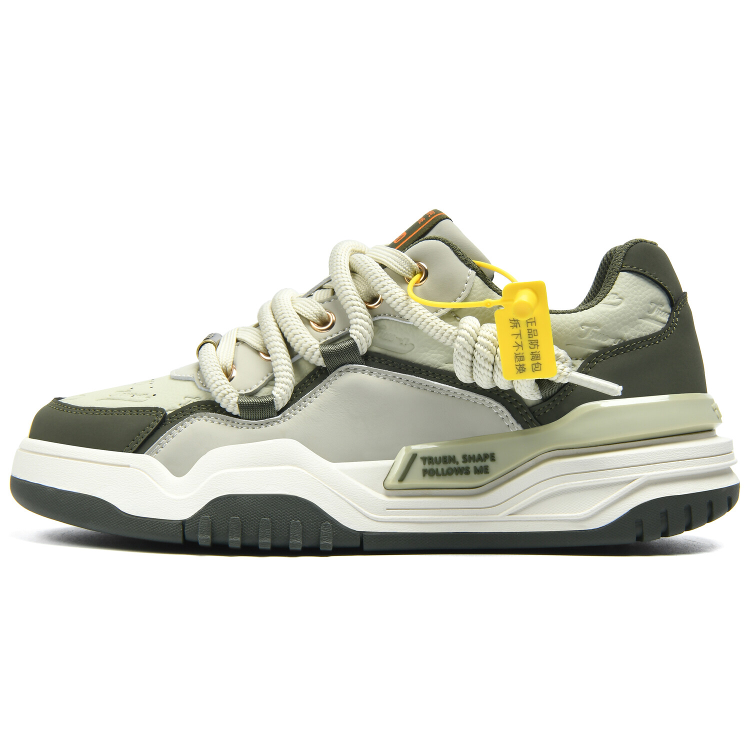 

Кроссовки True grace TRUE-N Skateboarding Shoes Unisex Low-top, черный/белый