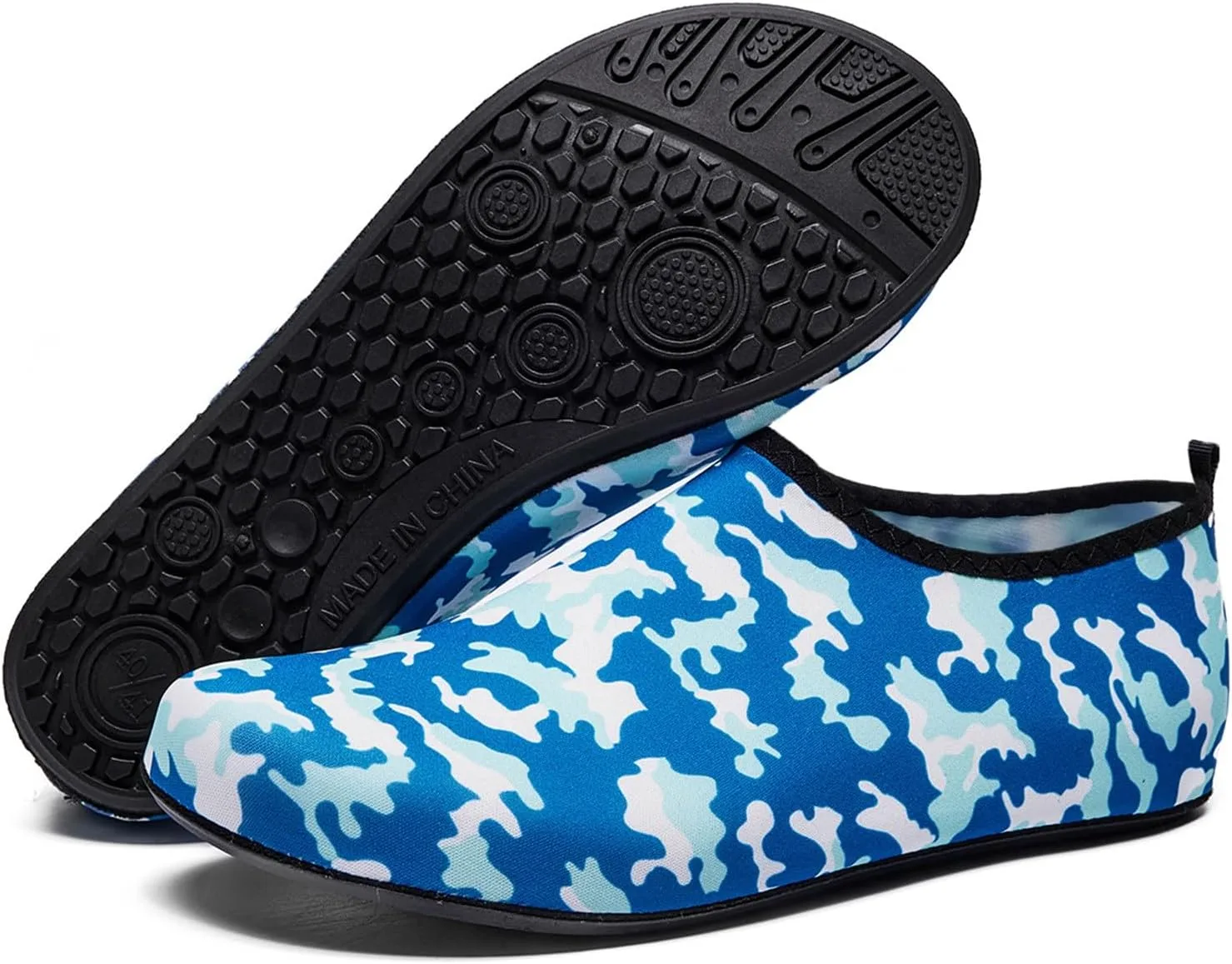 Кроссовки Generisch Herren Herren Wasserschuhe Barfuß Strandschuhe Zum Schwimmen Surfen Yoga Leichte Neoprenschuhe Bequeme Тапочки, синий — фото 2