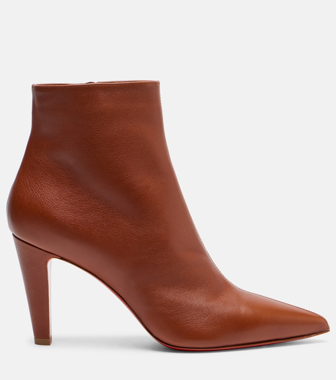 Vibella 85 кожаные ботинки по щиколотку Christian Louboutin, Cuoio — фото 4