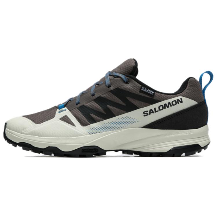 

SALOMON Кроссовки Waterproof And Breathable Coverage Lightweight Grip Low Top Hiking Shoes Men's Beige Brown