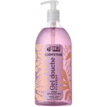 

Cosm'ethik Organic Wild Blackberry Surgras гель для душа 1 л Mkl Green Nature