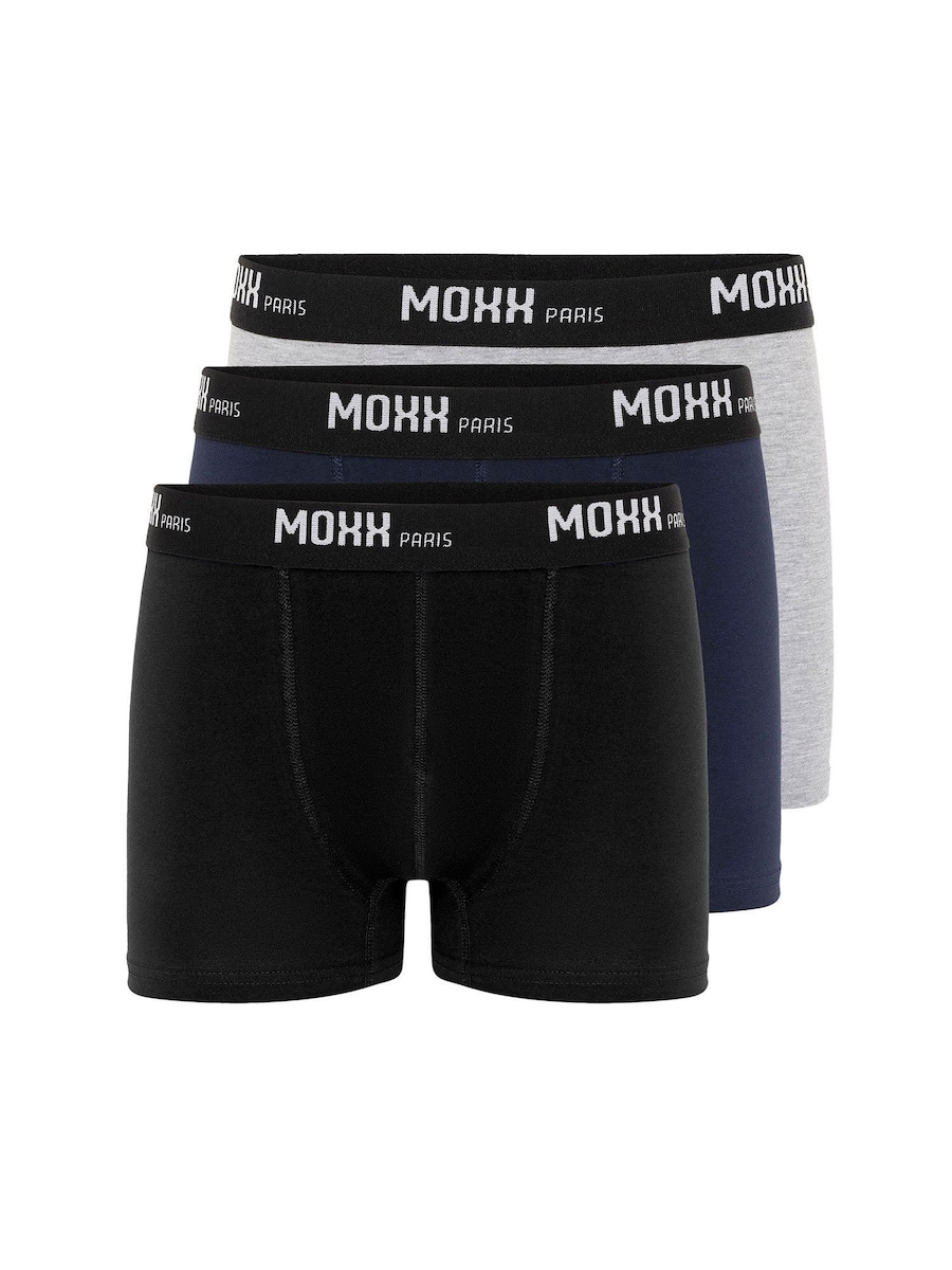 

Боксеры Moxx Paris, темно-синий/светло-серый/черный