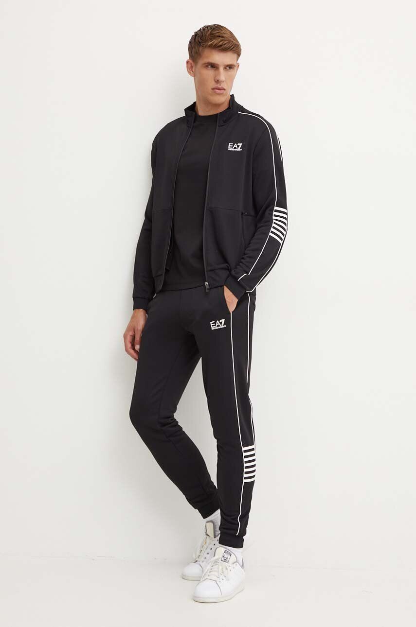 

Спортивный костюм EA7 Emporio Armani, черный