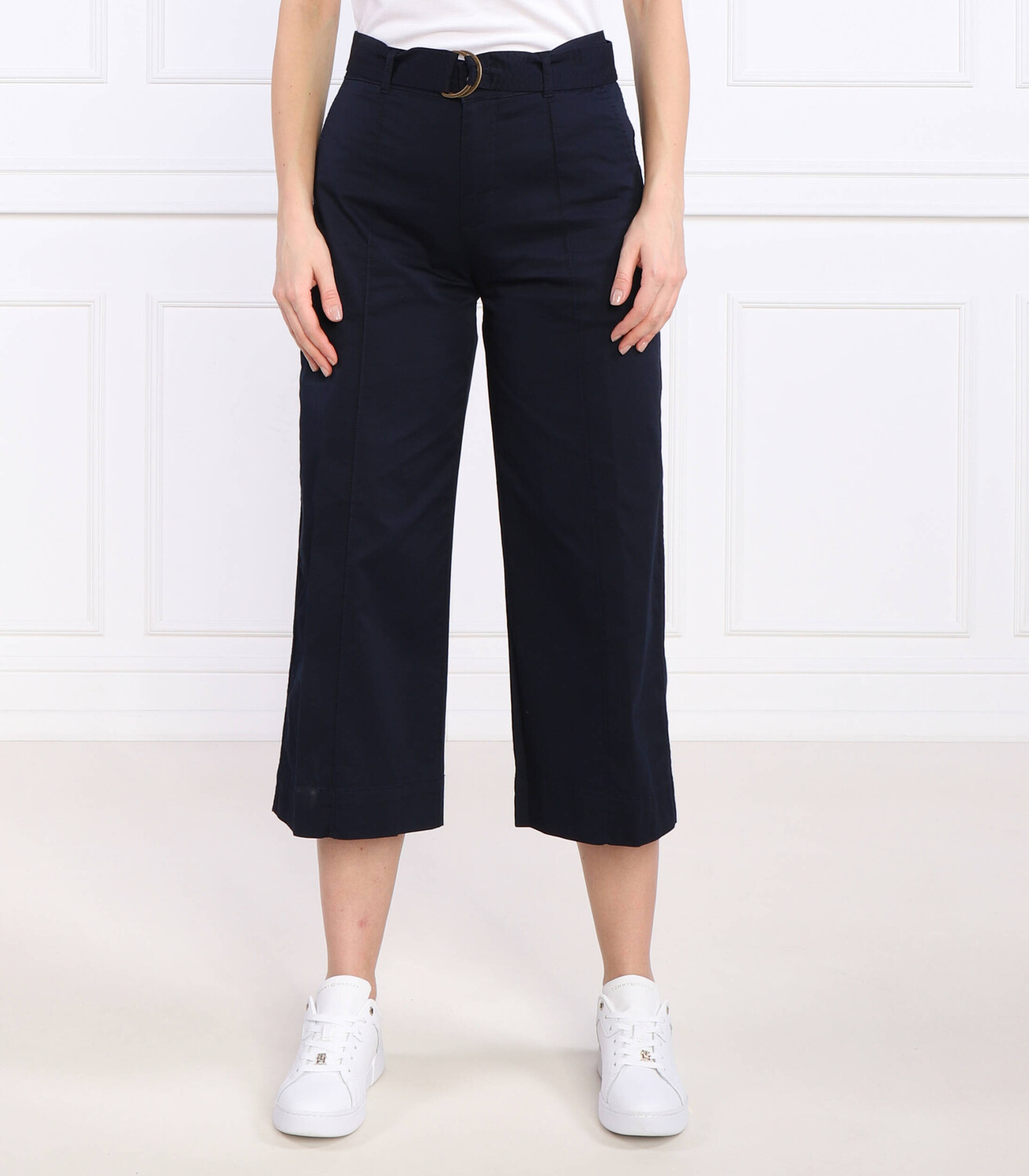 

Брюки LAUREN RALPH LAUREN BRIENDA Loose fit, темно-синий