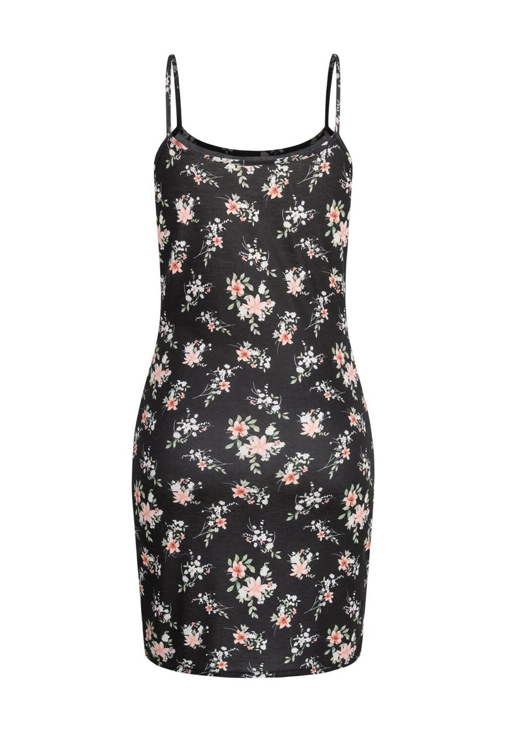 

Платье-футляр KURZES TRÄGER MIT BLUMEN PRINT Cloud 5ive, черный