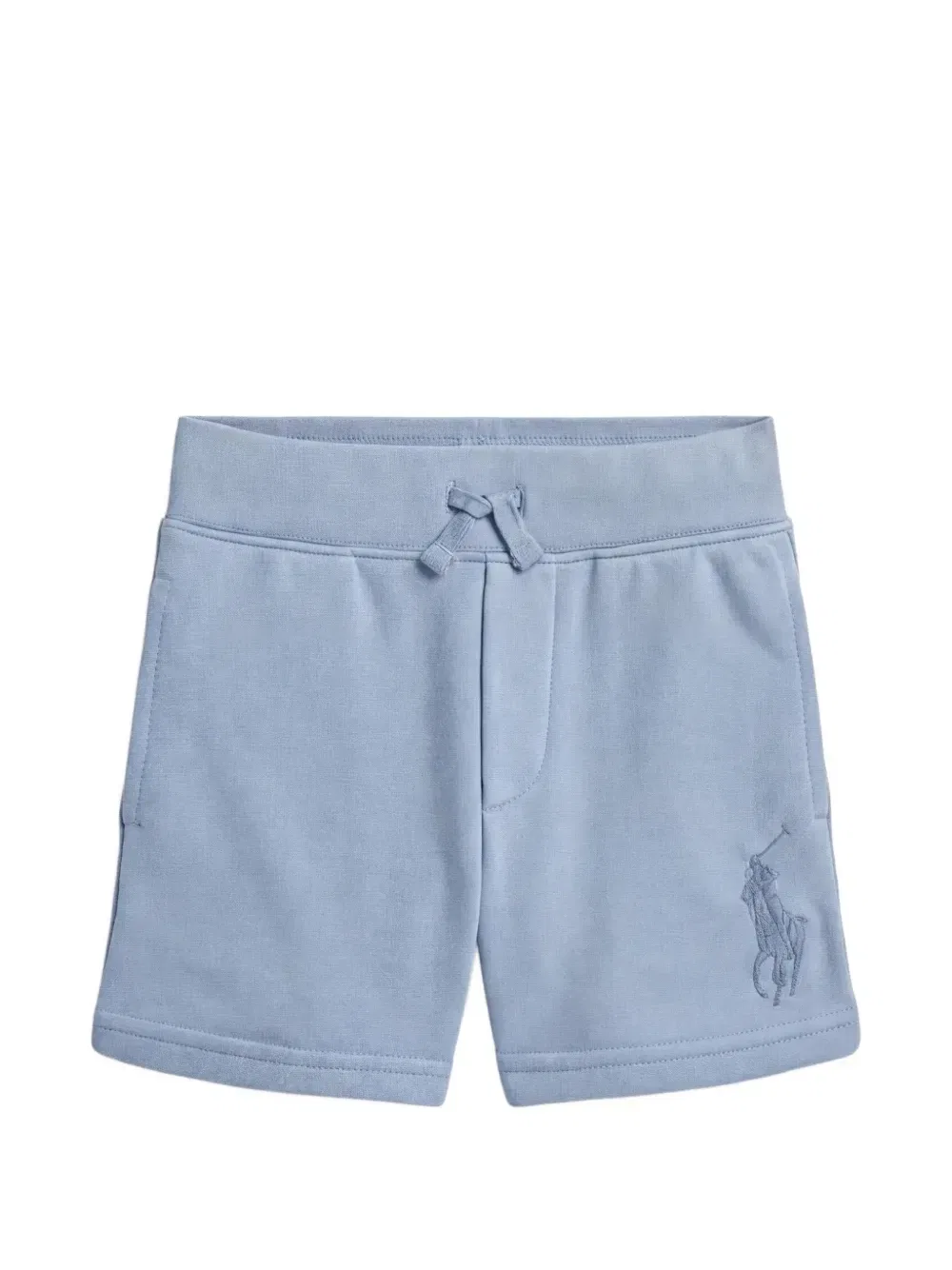 Шорты с кулиской и логотипом POLO RALPH LAUREN KIDS, синий