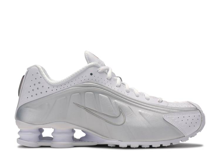 

Кроссовки Nike WMNS SHOX R4 'WHITE METALLIC', белый