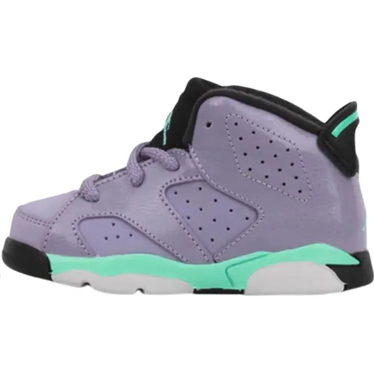 Кроссовки Air 6 для малышей Purple Black Infant And Toddler Jordan