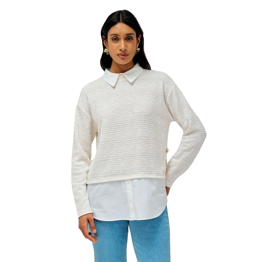 

Толстовка Salsa Jeans Twofer, бежевый