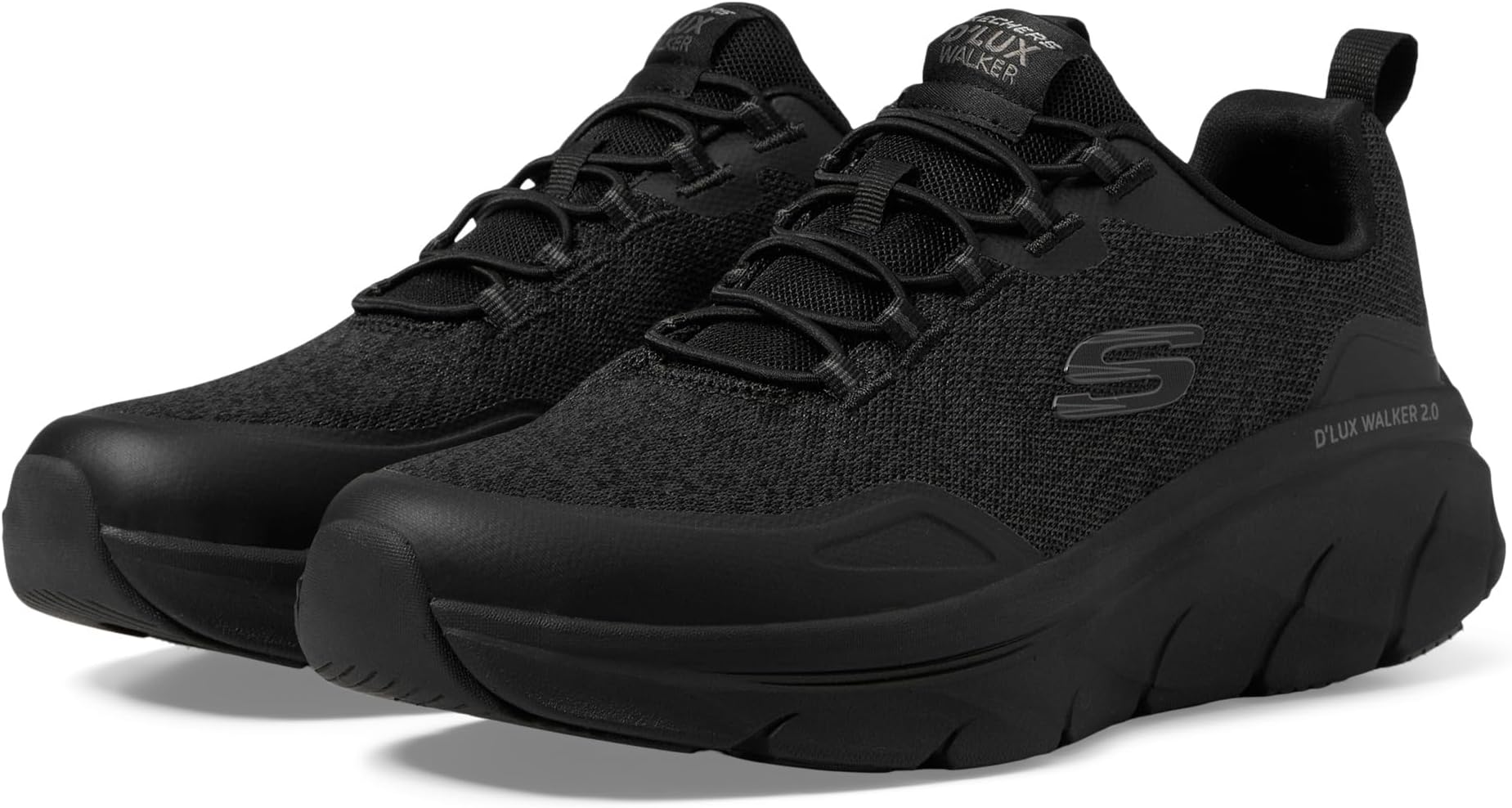 

Кроссовки SKECHERS D'Lux Walker 2.0 Steadyway, цвет Black/Black