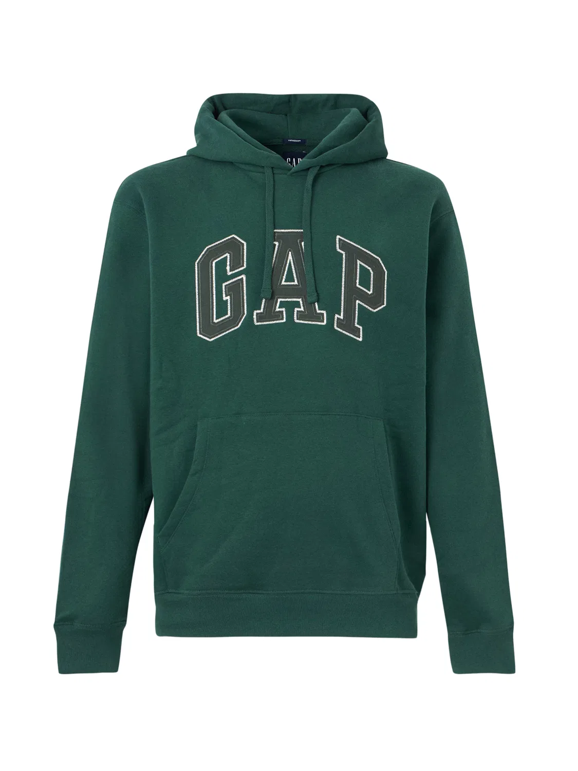 Толстовка Gap темно-зеленого цвета