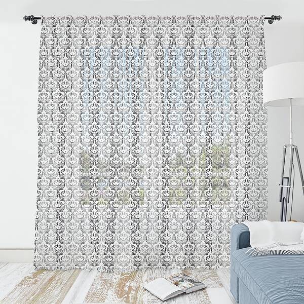 

Штора Abakuhaus Antiquität 2 шт, 274x210x0,5 см цвет charcoal grau und weiß