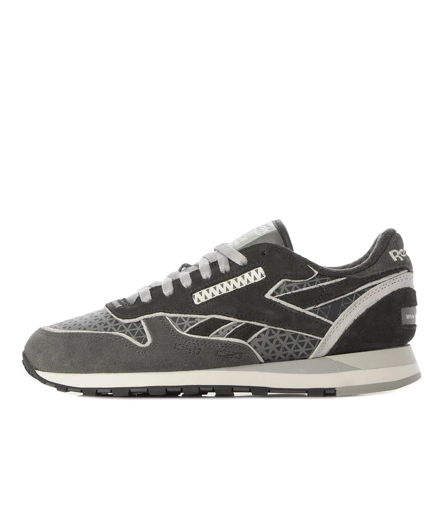 Унисекс кожаные кроссовки CLASSIC LEATHER Reebok серые
