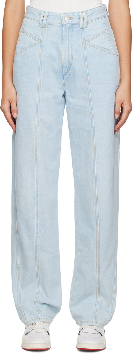 

Синие джинсы Vetan Light Isabel Marant