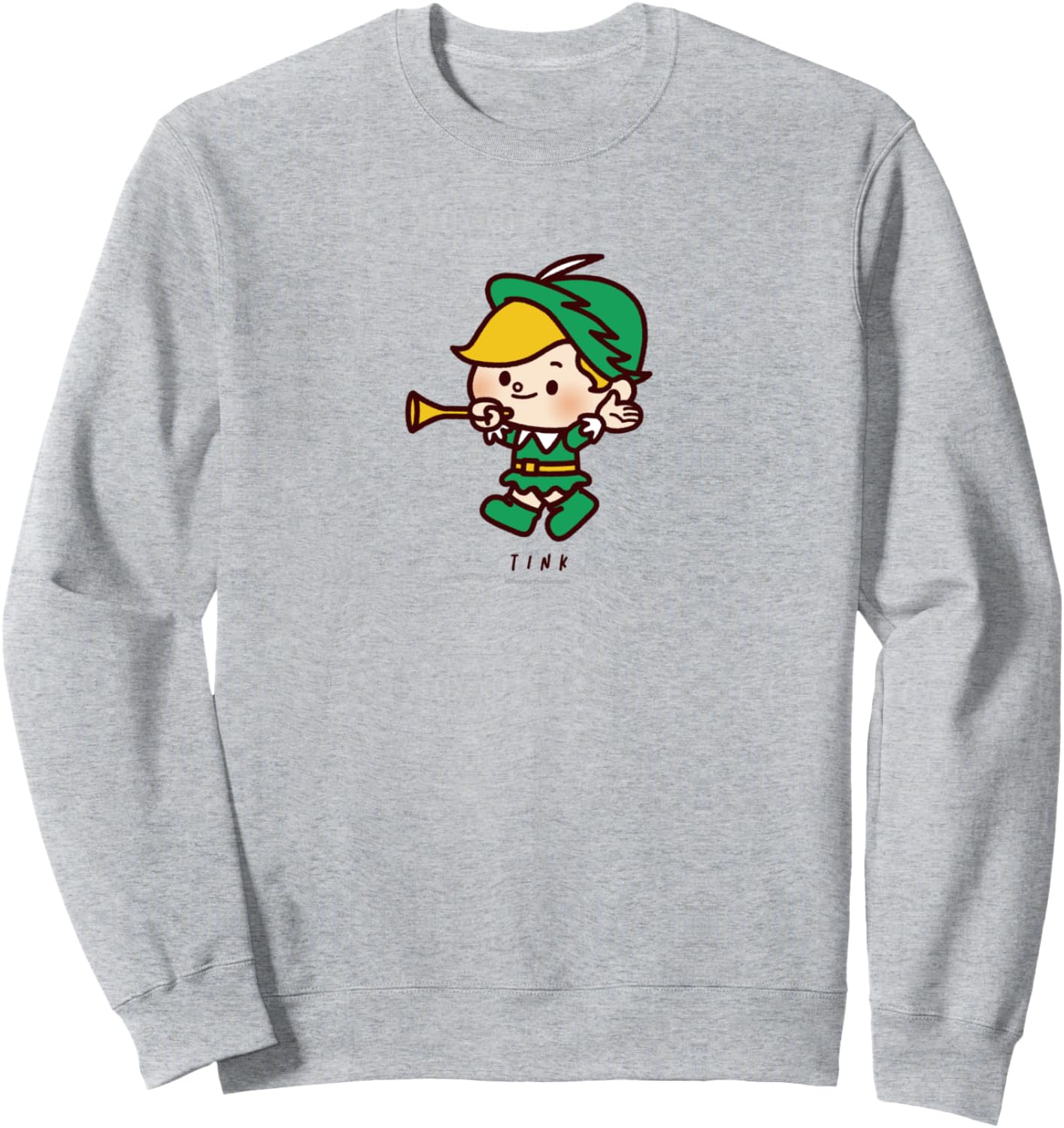 

Персонаж чиби «Рыцарь с лентами» (Тинк) (C) Tezuka Productions. Толстовка Osamu Tezuka World, серый