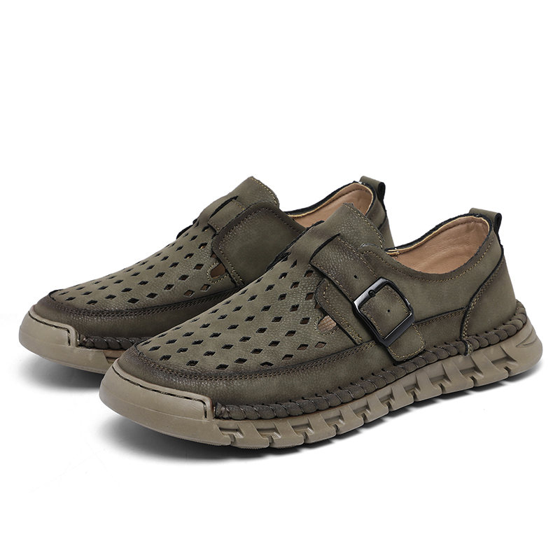 POPULAR ROUSE PR Мужские повседневные туфли цвета хаки, цвет Khaki — фото 4