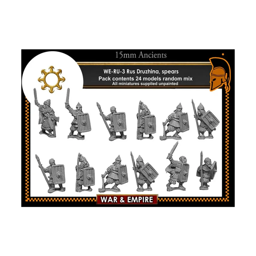 

Копейщики (Пакет А), War & Empire - Dark Ages Miniatures - Rus (15mm)