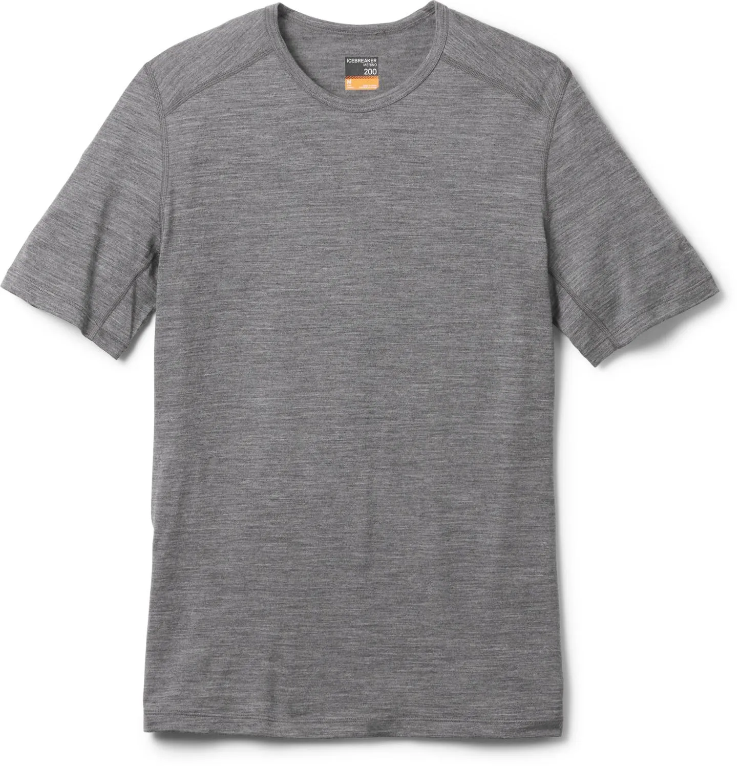 

200 Oasis Crewe Базовый слой Icebreaker, Gritstone Heather