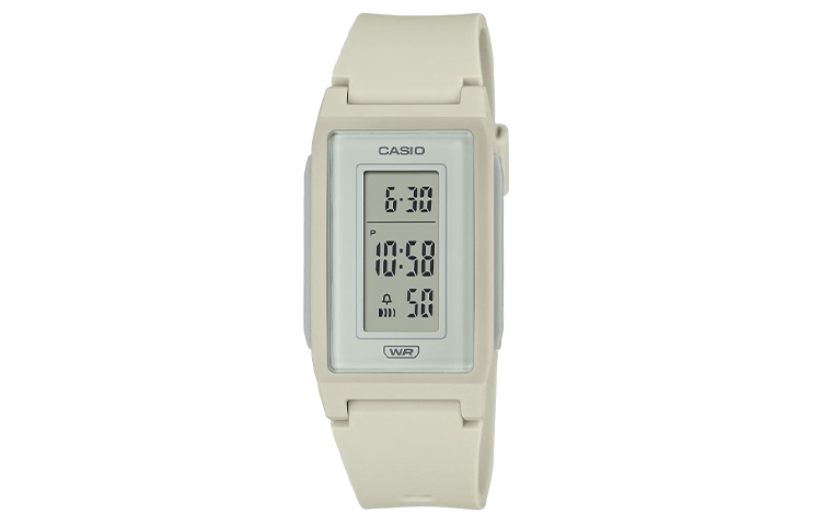 

CASIO Часы Women's Gray Watch LF-10WH-8, Beige Watch Dial