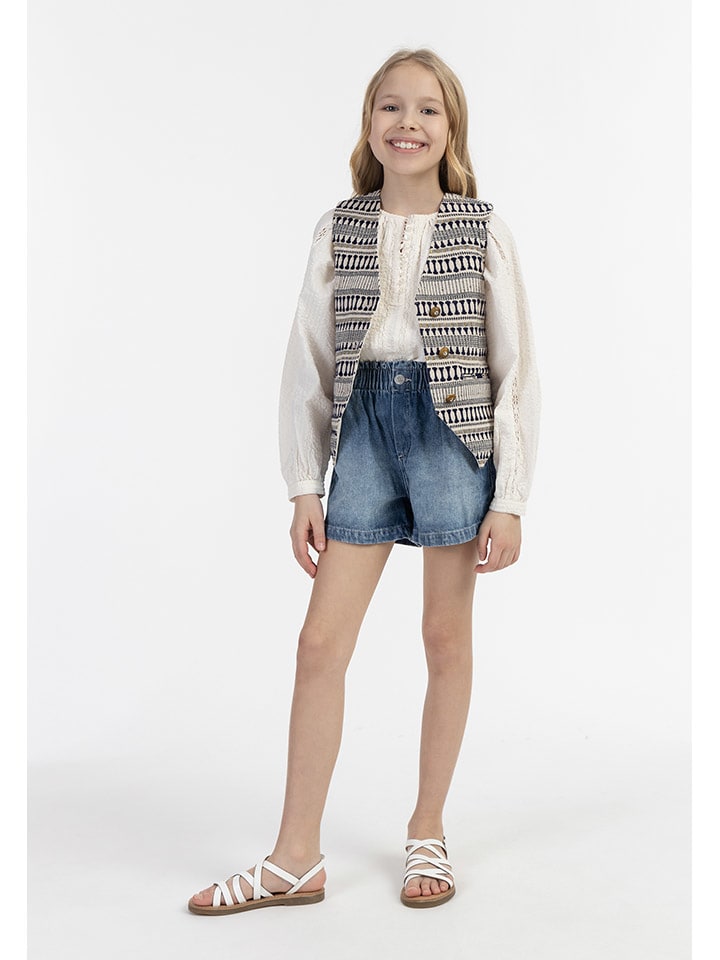 

IZIA Жилет темно-синего/кремового цвета