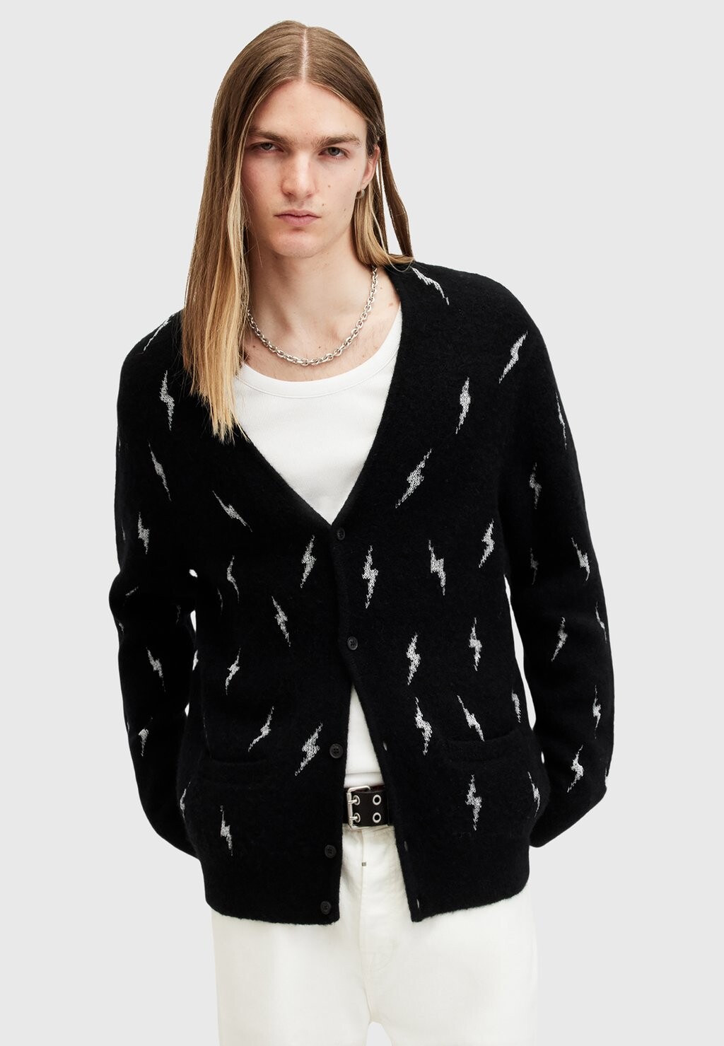 

Кардиган AllSaints, черный