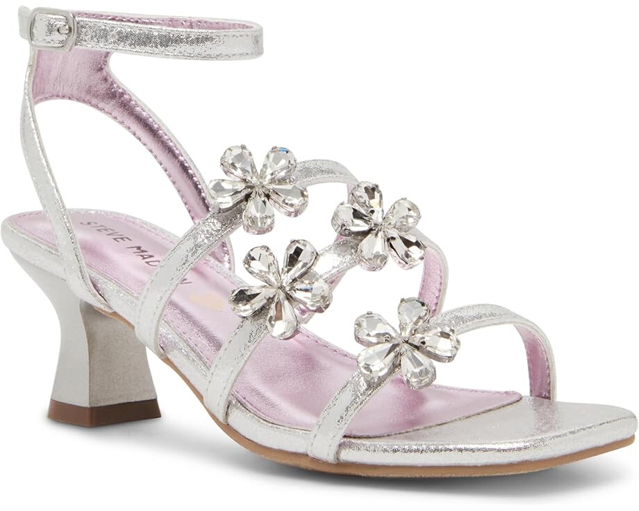 

Туфли Steve Madden Kids Lottie, серебряный