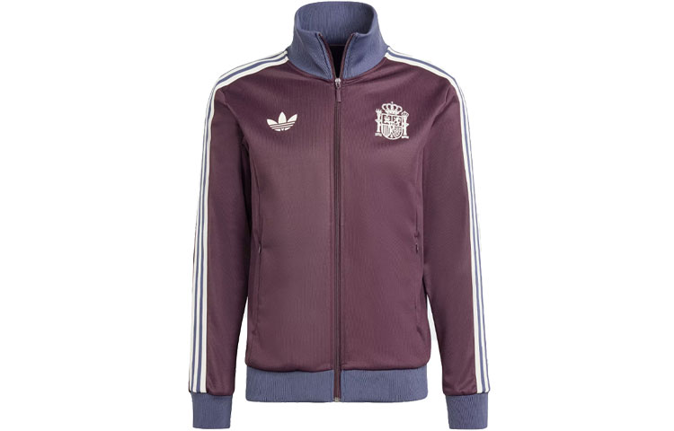 Adidas Originals Испанский футбольный топ, Dark Reddish Purple — фото 3