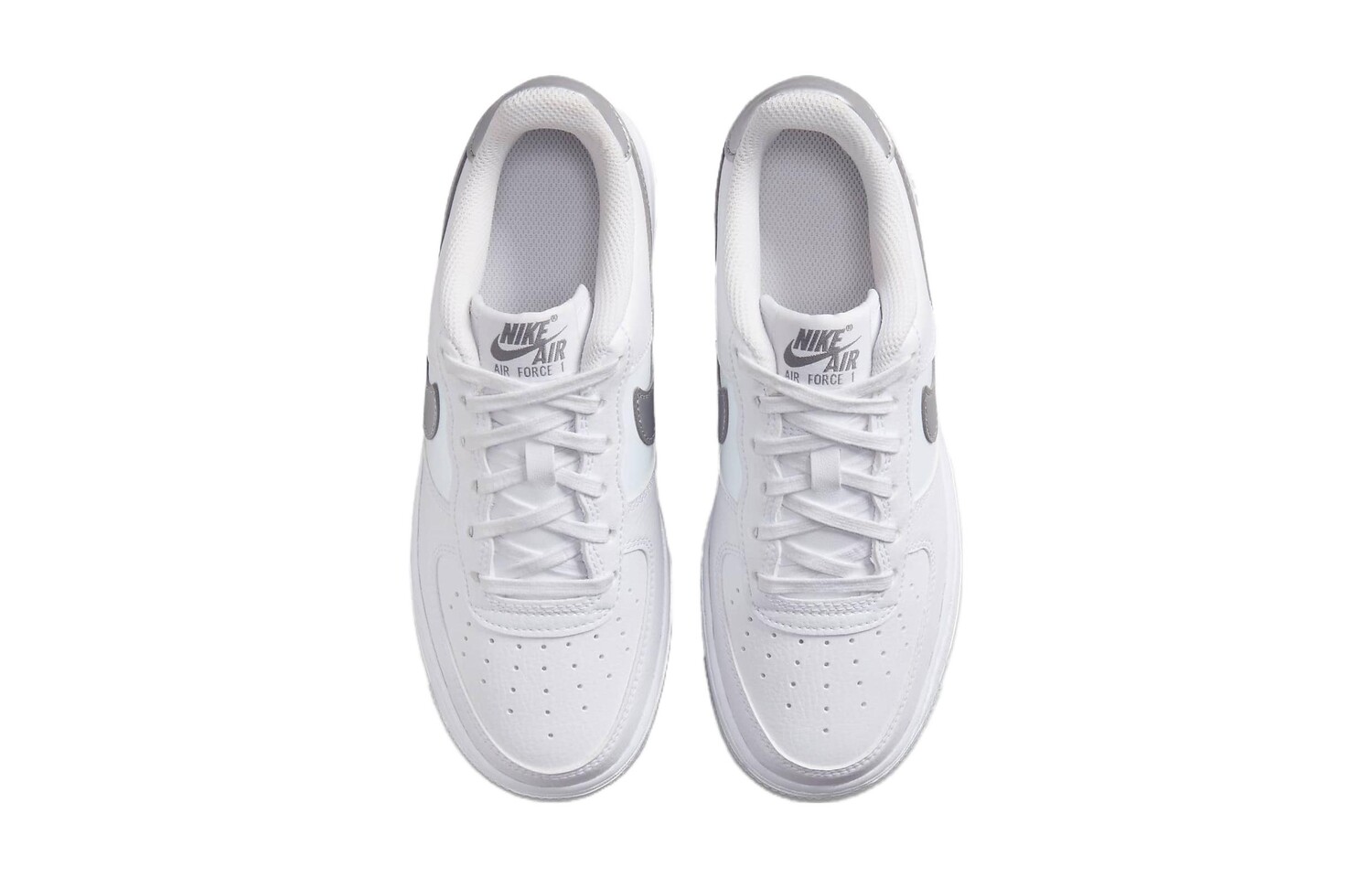 Кроссовки для скейтбординга Nike Air Force 1 Kids, White — фото 3