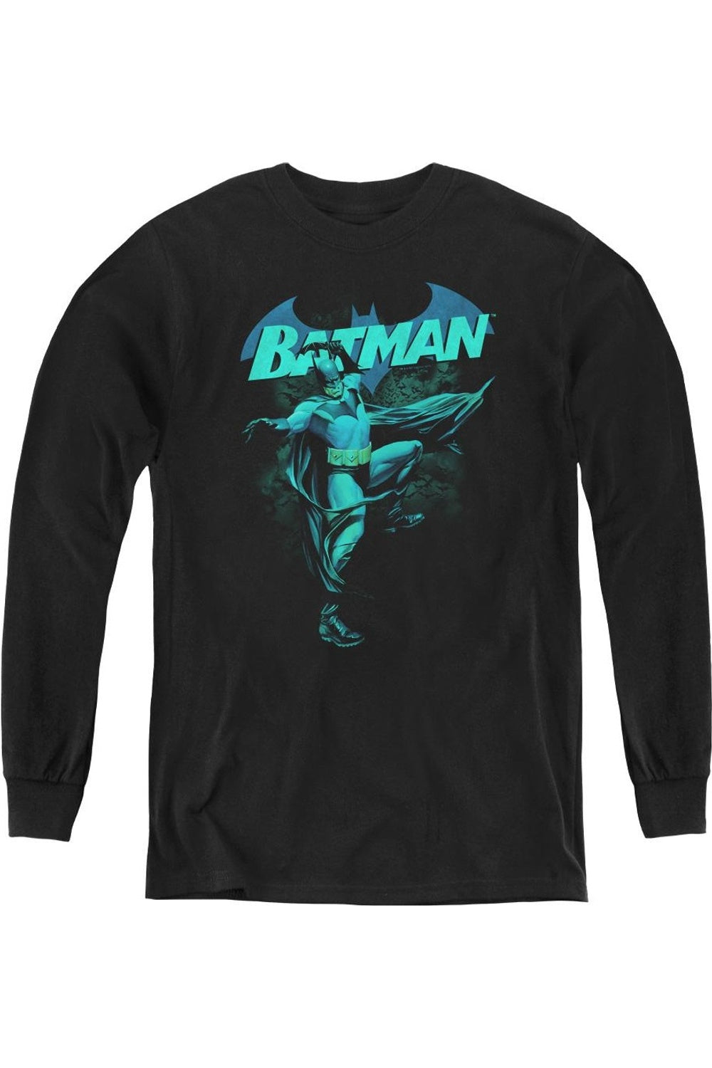 

Футболка с длинным рукавом для детей Batman Blue Bat Gildan