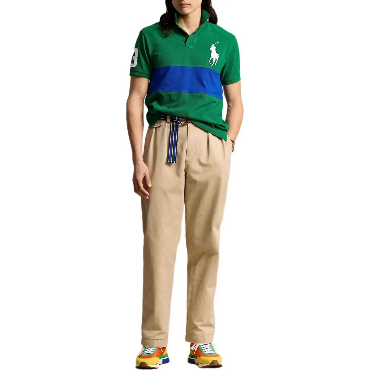 Polo Ralph Lauren Футболка поло мужская green — фото 4