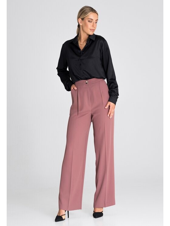

Женские брюки regular fit Figlfigl, розовый
