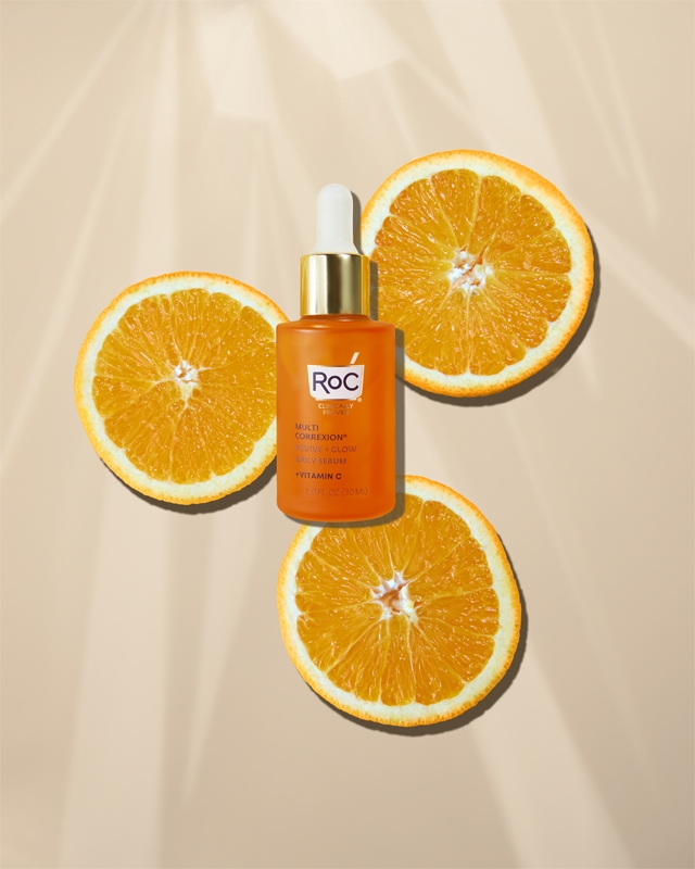 Сыворотка RoC — Multi correxion revive + glow осветляющая с витамином С для лица и шеи, 30 мл — фото 2
